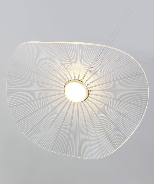 Designer personalisierte kreative Lotusblatt Strohhut Kronleuchter