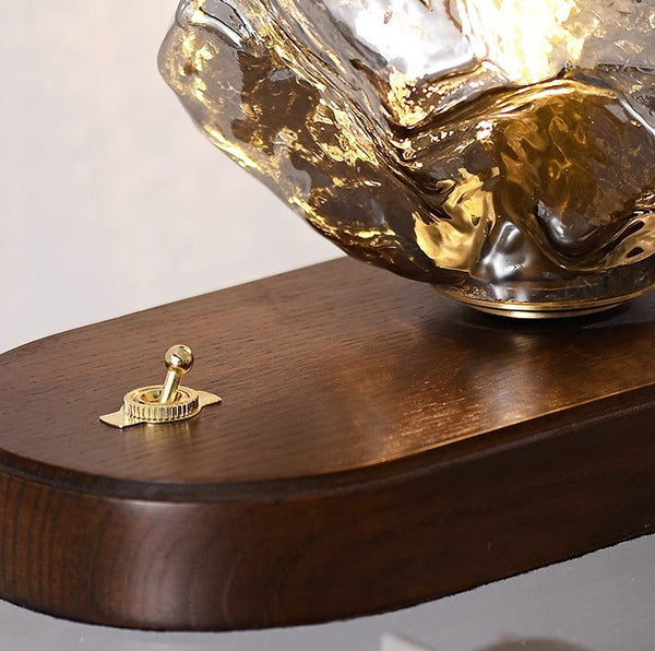 Lampe de table rétro créative en forme de glaçon