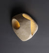 Wabi-sabi style wall lamp