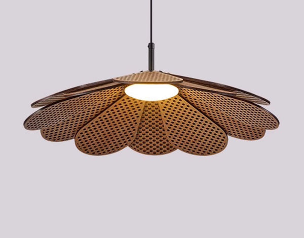 Bamboo Petal Chandelier