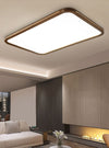 LED-Deckenleuchte aus Walnussholz