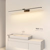 Simple LED retractable mirror front wall lamp