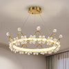 Creative Crown Crystal Bedroom Chandelier