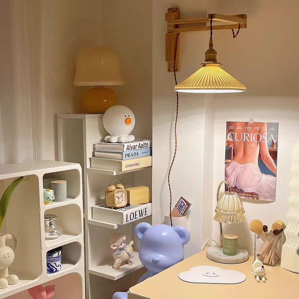 Retro Klappwandlampe