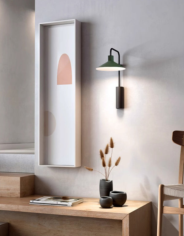 Outdoor household waterproof LED wall light