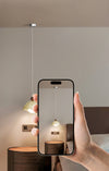 French cream style bedroom bedside chandelier