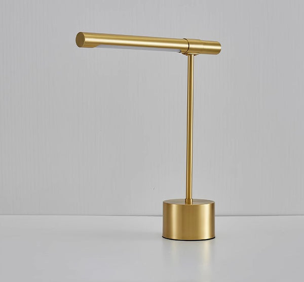 Creative personality wood grain bedside desk lamp