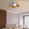 Creative retro lotus leaf bedroom corridor ceiling lamp