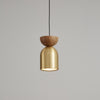 All copper bedroom bedside chandelier