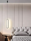 Minimalist LED bedroom bedside living room background wall Pendant light