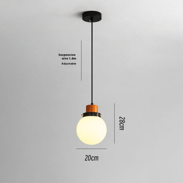 Lustre de chevet en forme de haricot magique de style médiéval