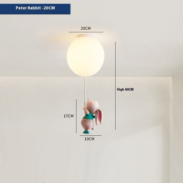 Kreative Ballon süße Cartoon Deckenlampe