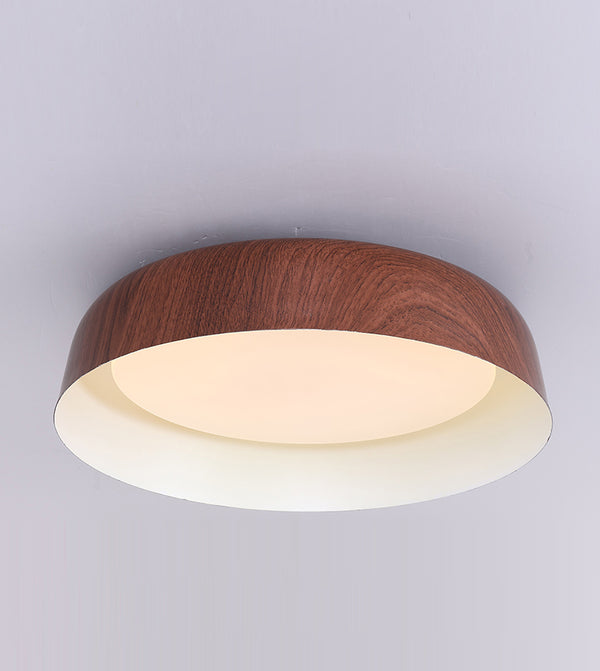 Deckenlampe für Schlafzimmer im japanischen Stil mit Holzmaserung