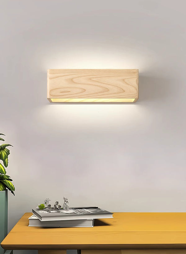 Kreative Wandlampe fürs Bett