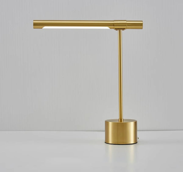 Creative personality wood grain bedside desk lamp