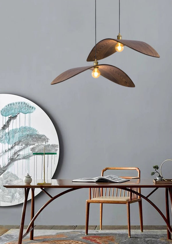 Suspension de salle à manger de style wabi-sabi