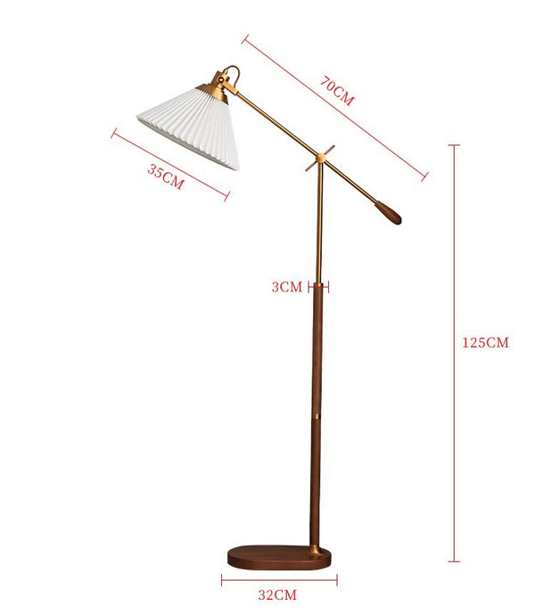 Fishing floor lamp