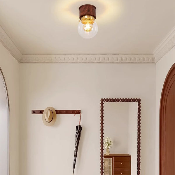 Medieval vintage aisle balcony ceiling lamp