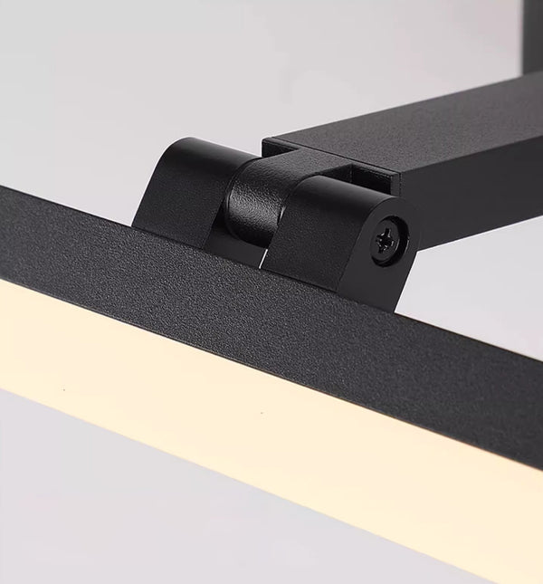 Einfache Spiegelwandlampe