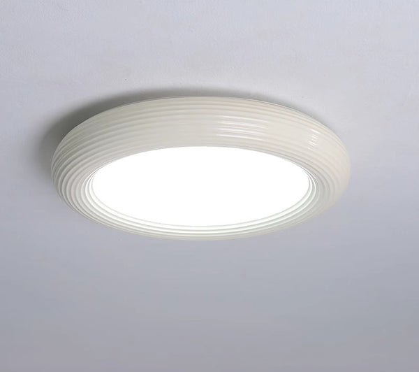 Plafonnier de chambre en résine de style crème