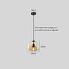 Simple personality glass restaurant chandelier