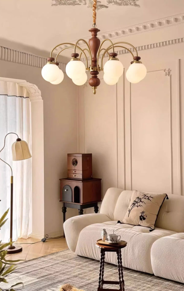 Medieval style creative magic beans chandelier