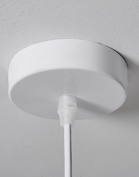 Suspension de salle à manger en forme de goutte d'eau de style Wabi-sabi