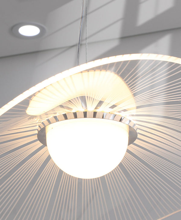 Designer personalisierte kreative Lotusblatt Strohhut Kronleuchter