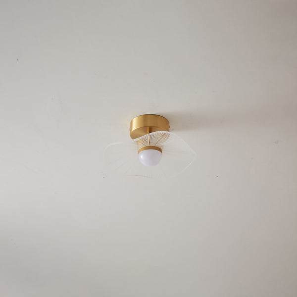 Creative lotus leaf ceiling lamp