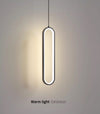 Minimalist LED bedroom bedside living room background wall Pendant light