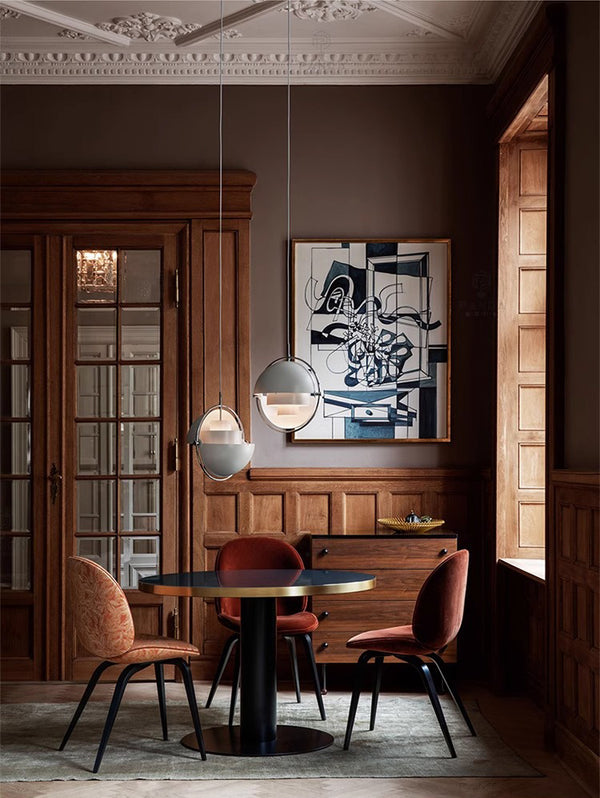 Creative rotatable restaurant chandelier