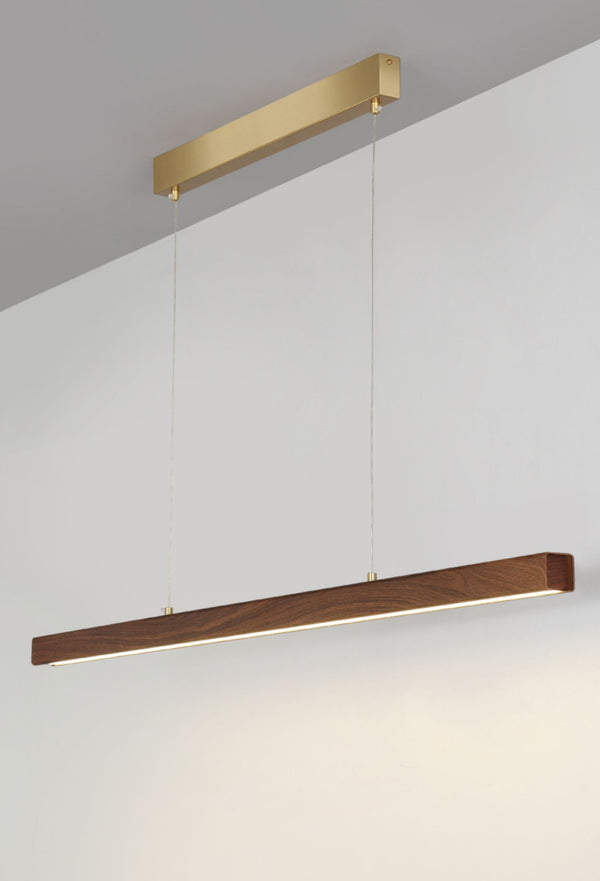 Suspension de table à manger en noyer