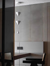 Minimalist conical bedroom bedside background wall chandelier