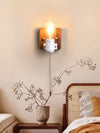 Applique murale de chevet rétro en céramique pour couloir
