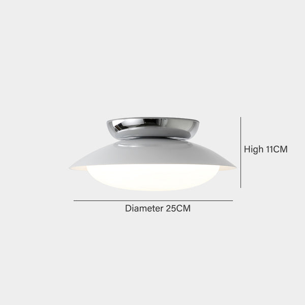 Japanese style bowl ceiling lamp