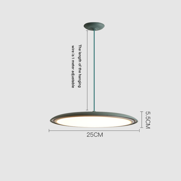 Nordic simple LED restaurant chandelier