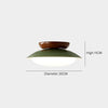 Japanese style bowl ceiling lamp