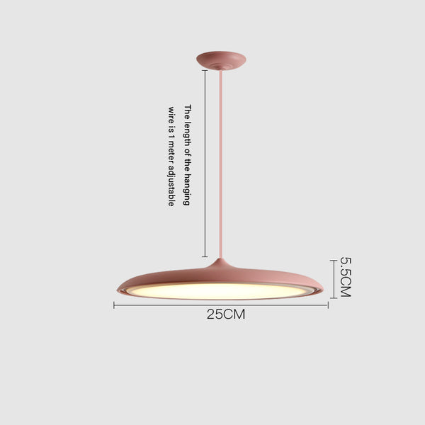 Nordic simple LED restaurant chandelier