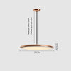 Nordic simple LED restaurant chandelier