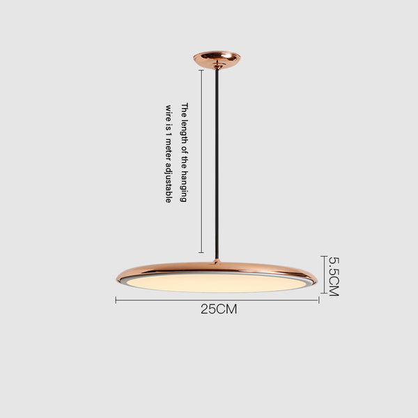 Nordic simple LED restaurant chandelier