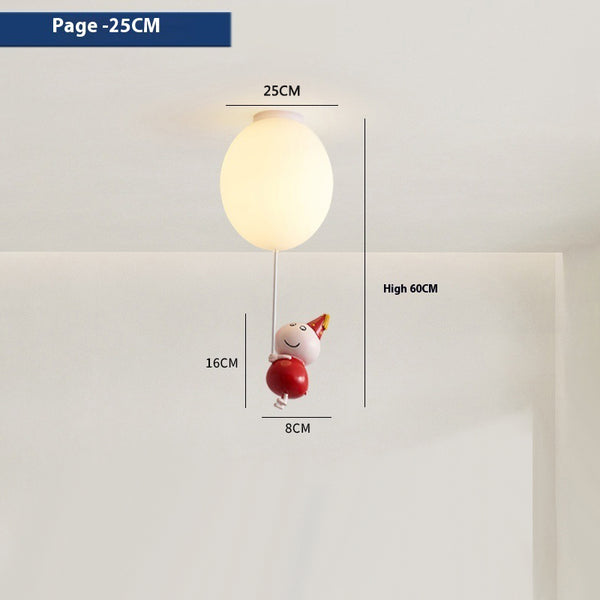 Kreative Ballon süße Cartoon Deckenlampe