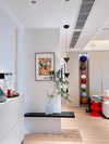 Minimalist conical bedroom bedside background wall chandelier