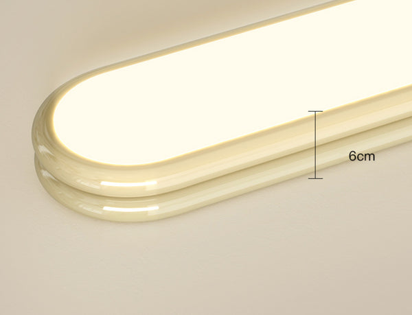 Deckenlampe im cremefarbenen Stil für den Flur