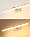 Einfache Spiegelwandlampe