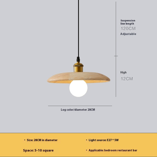 Wabi-sabi style Japanese restaurant chandelier