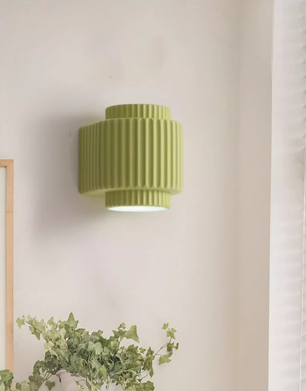 French cream style bedroom bedside corridor wall lamp
