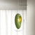 Wabi-sabi style green bedside small chandelier