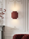 French cream style bedroom bedside corridor wall lamp