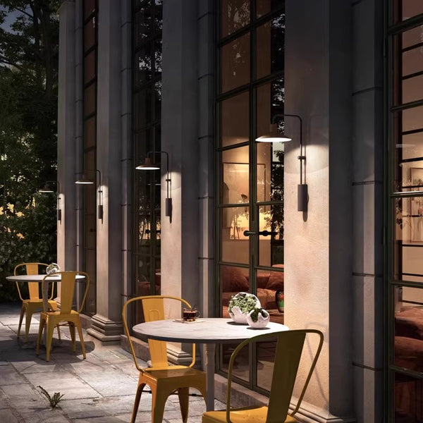 Outdoor household waterproof LED wall light