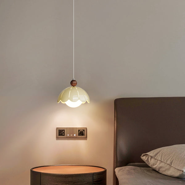 French cream style bedroom bedside chandelier